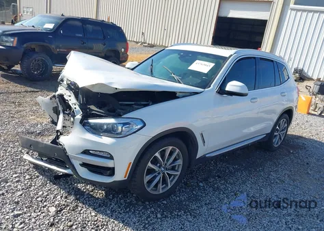 2019 BMW X3 Sdrive30I z USA, uszkodzony, nr VIN 5UXTR7C52KLE88695